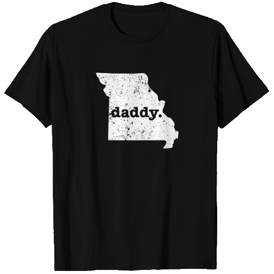 Funny Daddy Missouri Daddy To Be T Shirts