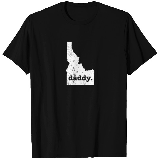 Funny Daddy Idaho Daddy To Be T Shirts