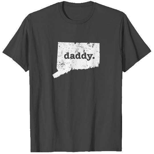 Funny Daddy Connecticut Daddy To Be T Shirts