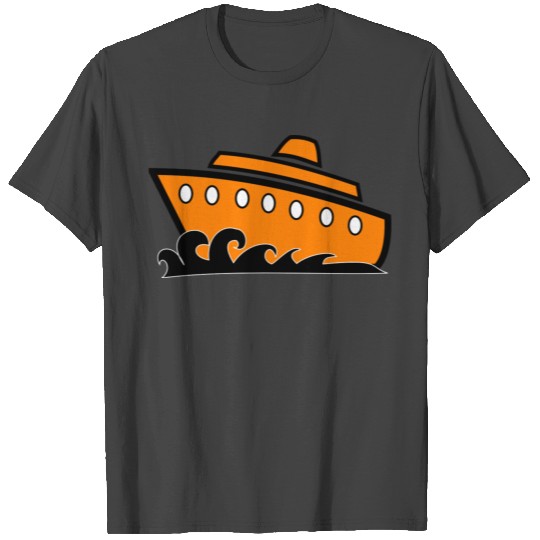 ship boat canoe sailboat submarine yacht anchor154 T Shirts