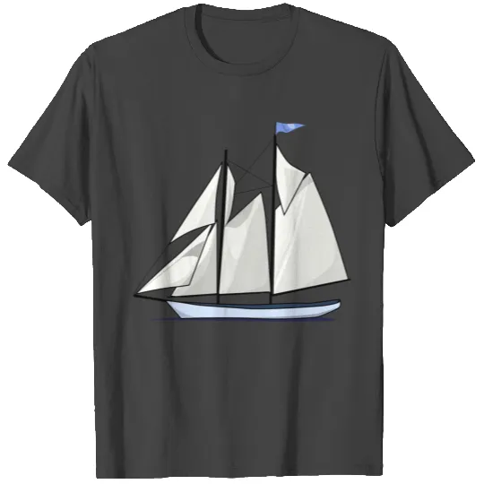 ship boat canoe sailboat submarine yacht anchor178 T Shirts