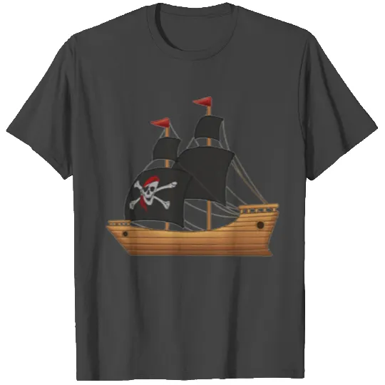 ship boat canoe sailboat submarine yacht anchor279 T Shirts