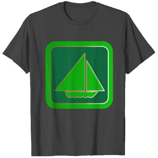 ship boat canoe sailboat submarine yacht anchor348 T Shirts