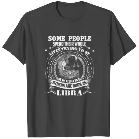 Born As Libra T Shirts