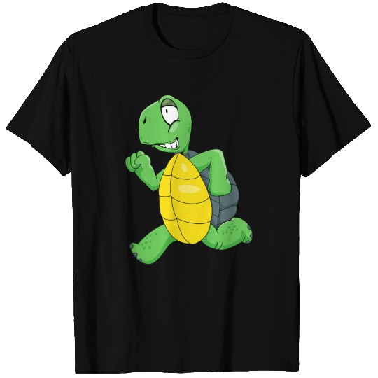 running turtle T Shirts