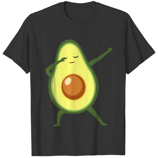 Funny Dabbing Avocado Gift Design T-shirt