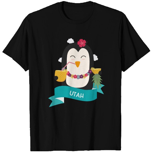Penguin Hawaii from UTAH Gift T Shirts