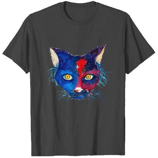 Galaxy Cat T Shirts