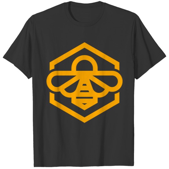 bee symbol orange T Shirts