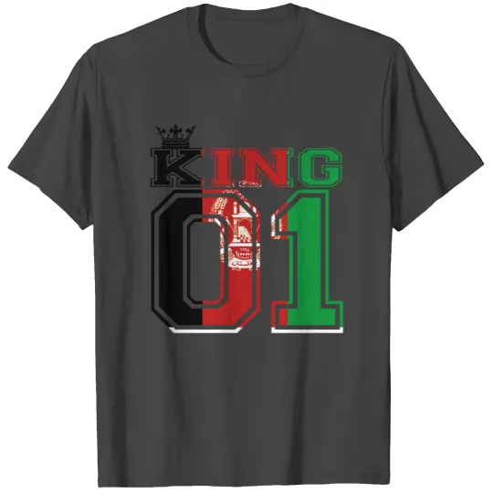 couple land king 01 prince Afghanistan T Shirts