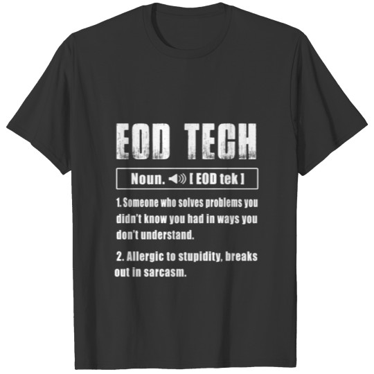Eod Tech Noun T Shirts