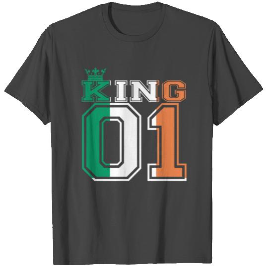 gift couple land king 01 prince Ireland T Shirts