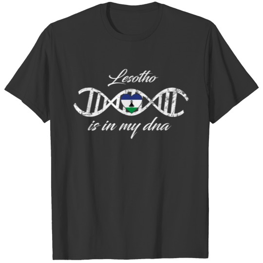 love my dna dns land country Lesotho T-shirt