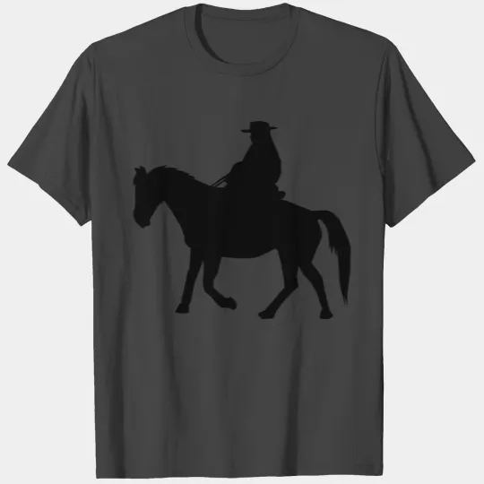 cowboy ranger rancher sheriff horse cowgirl wester T Shirts