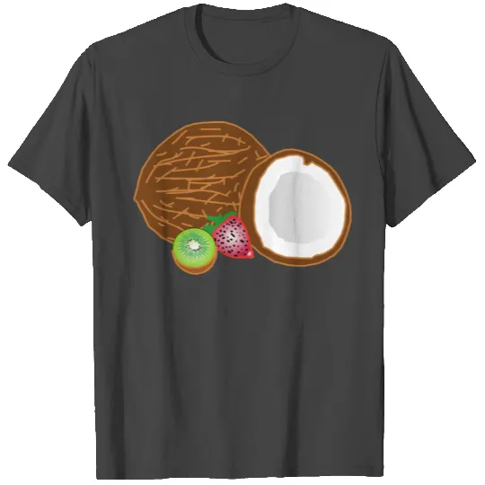 kiwi fruits fruechte frucht obst veggie vegetarian T Shirts