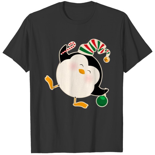 Happy Christmas Penguin T Shirts