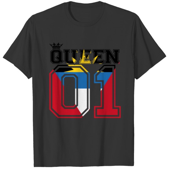 partner land queen 01 princess Antigua Barbuda T-shirt