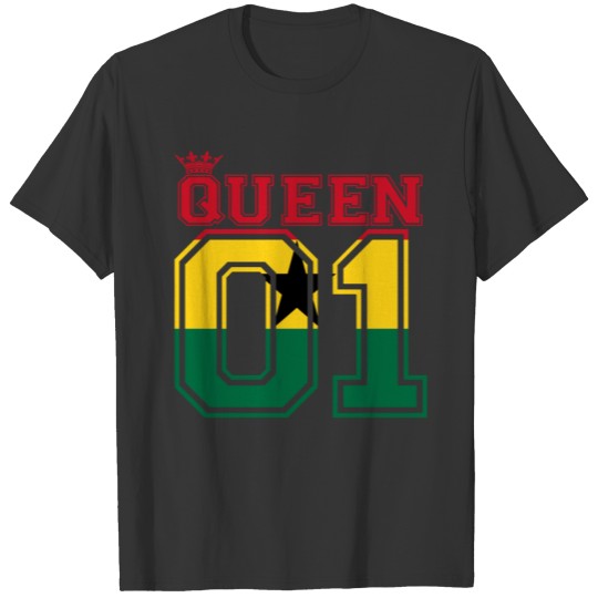 partner land queen 01 princess Ghana T-shirt