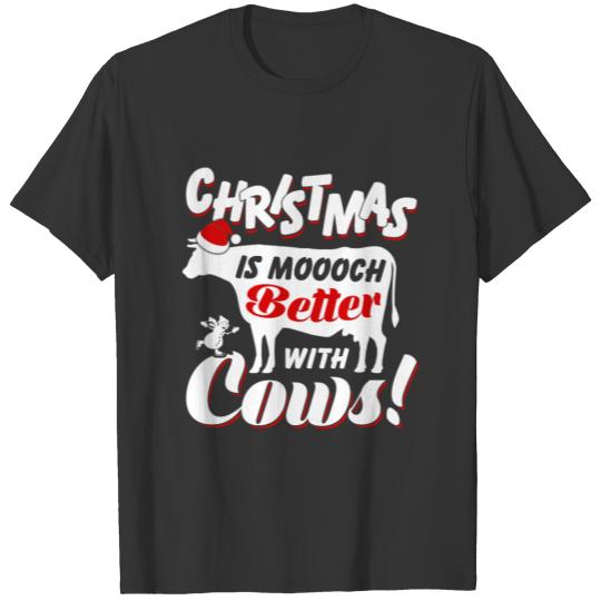 Christmas Is Much Cows T-shirt