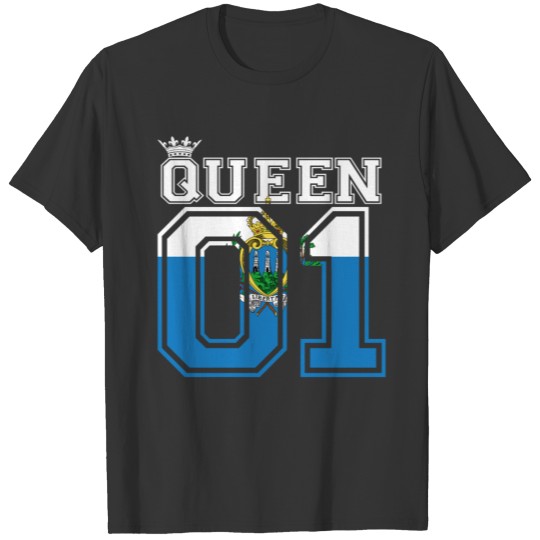 partner land queen 01 princess San Marino T-shirt