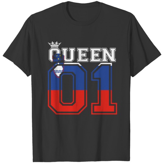 partner land queen 01 princess Slowenien T-shirt