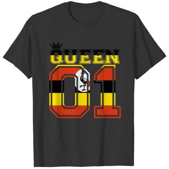partner land queen 01 princess Uganda T-shirt