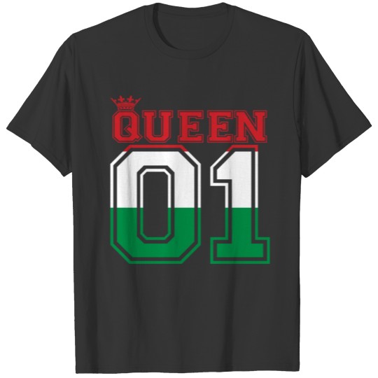 partner land queen 01 princess Ungarn T-shirt