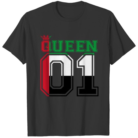 partner land queen 01 princess Vereinigte Arabisch T-shirt