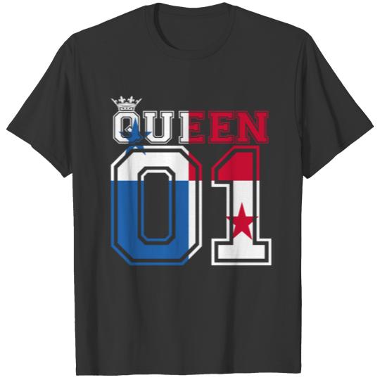 partner land queen 01 princess Panama T-shirt