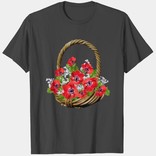 flowers lilies tulips orchids sunflower dahlia ger T Shirts