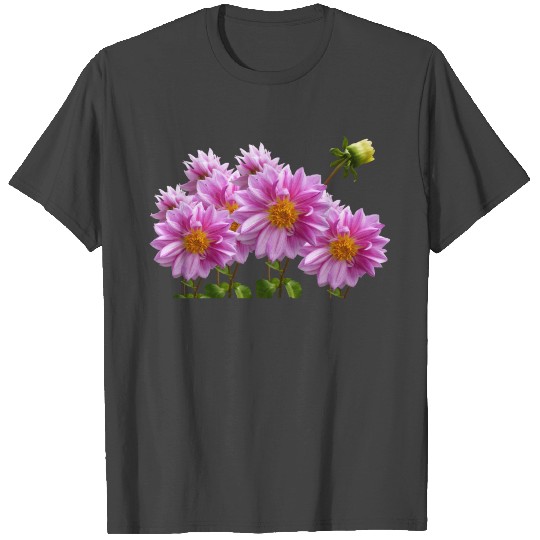 flowers lilies tulips orchids sunflower dahlia ger T Shirts