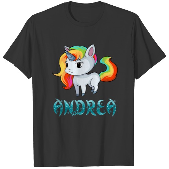 Andrea Unicorn T Shirts