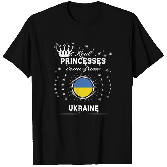 queen love princesses UKRAINE T Shirts