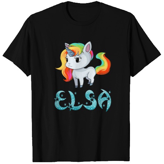 Elsa Unicorn T Shirts