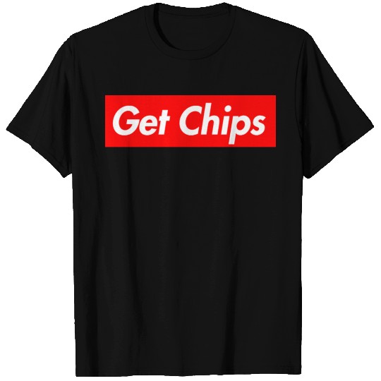 Get Chips Grey T Shirts
