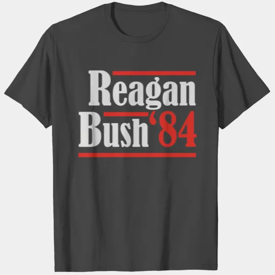 Reagan Bush 84 T Shirts