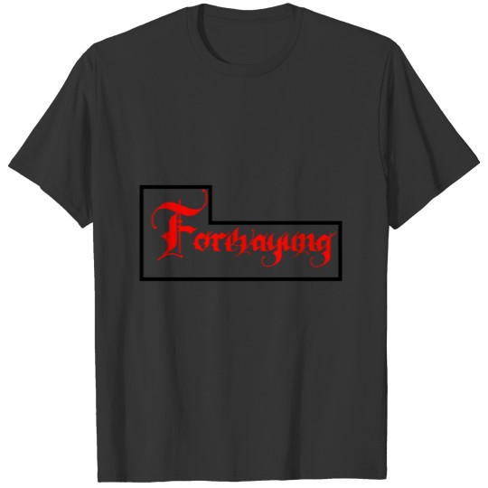 Forevayung on back T-shirt