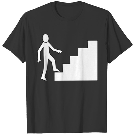climbing ladder klettern leiter cycling mountain s T-shirt