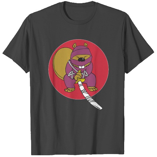 ninja samurai katana wurfstern weapon sports53 T Shirts