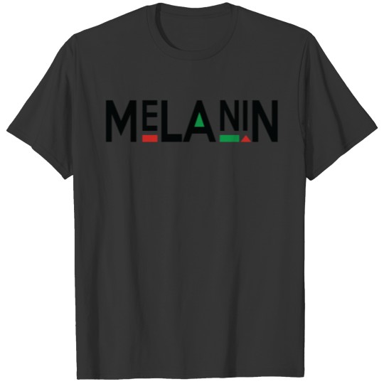 melanin black T-shirt