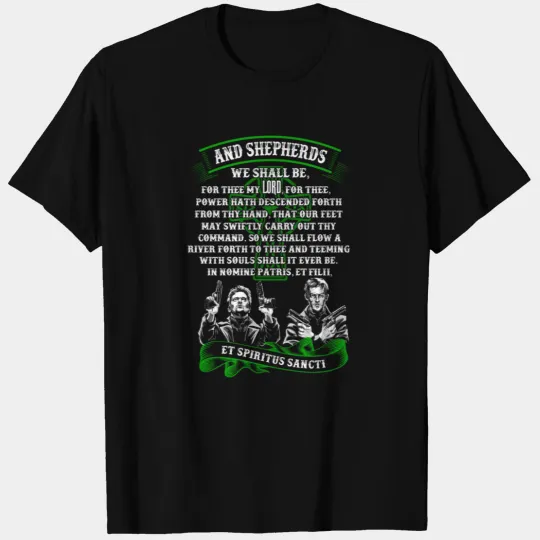 The Boondock Saints - And Shepherds we shall be T Shirts