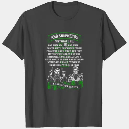 The Boondock Saints - And Shepherds we shall be T Shirts