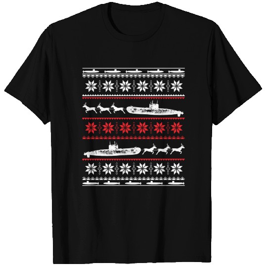 Submarine - Ugly Christmas Sweater T Shirts