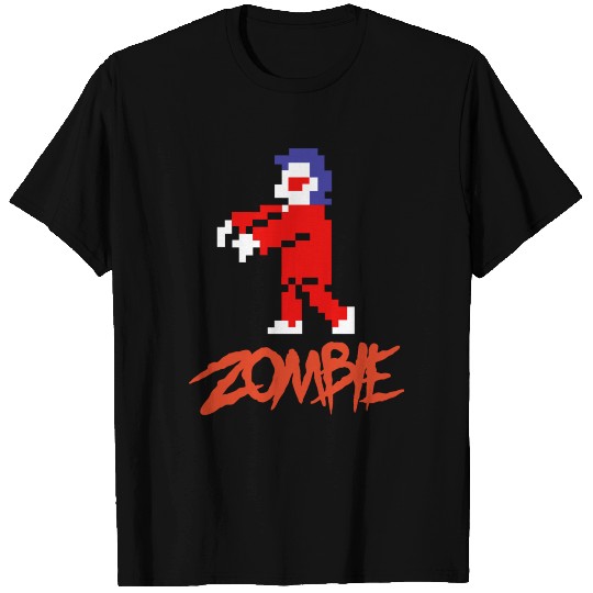 8 Bit Zombie T Shirts