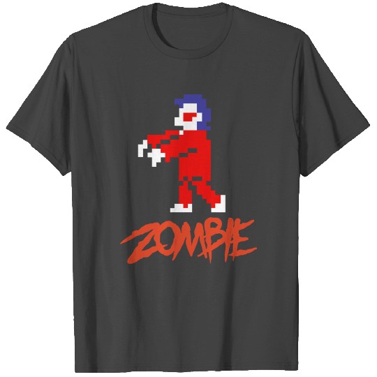 8 Bit Zombie T Shirts