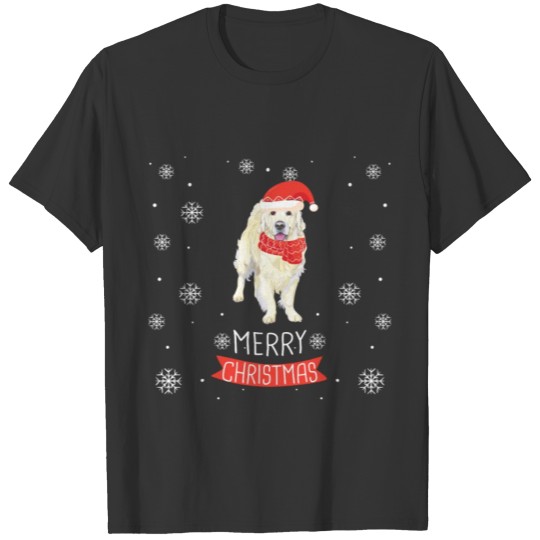 Best Christmas Day Ever With My Golden Retriever T-shirt