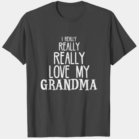 Love My Grandma T Shirts