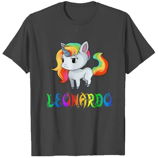 Leonardo Unicorn T Shirts