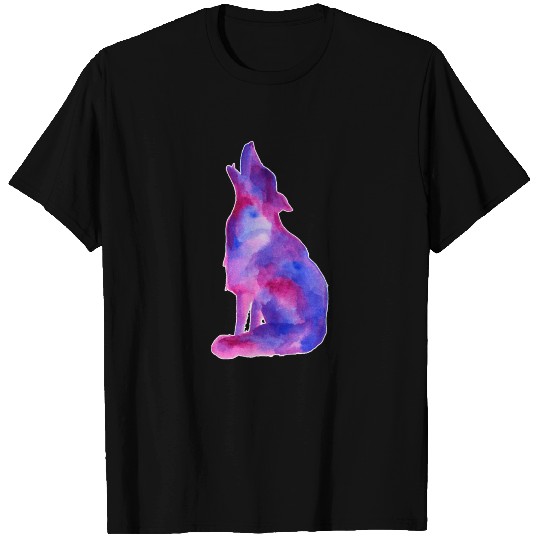 Galaxy Wolf T Shirts