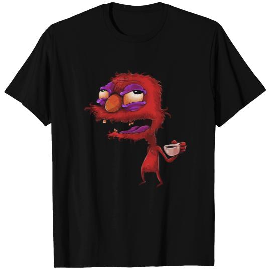 Elmo before coffee T Shirts